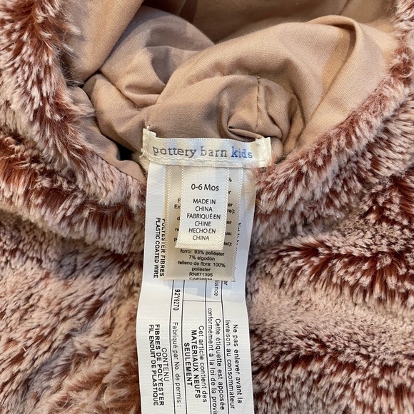 Pottery Barn monkey costume 0-6 months - Picture 2 of 5